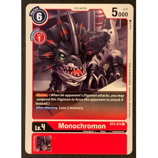 Monochromon | BT5-012 C