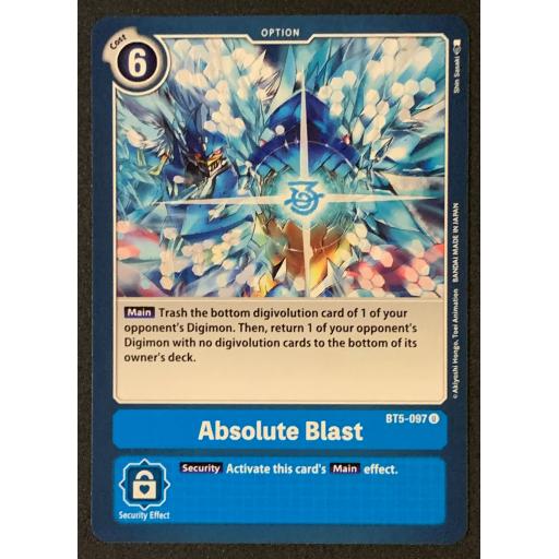 Absolute Blast | BT5-097 U