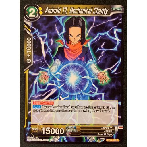 Android 17 Mechanical charity | BT14-108 C | Common