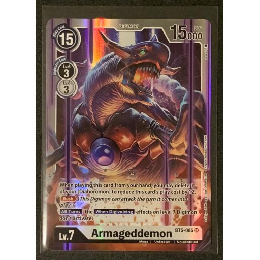 Armageddemon | BT5-085 SR | Super Rare