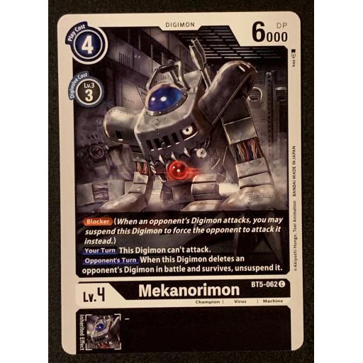 Mekanorimon | BT5-062 C