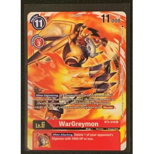 WarGreymon | BT5-016 R