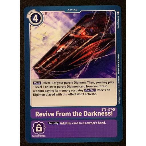 Reivew from the Darkness | BT5-107 U