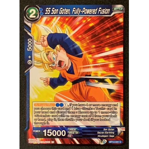 SS Son Goten, Fully Powered Fusion | BT14-041 C | Common