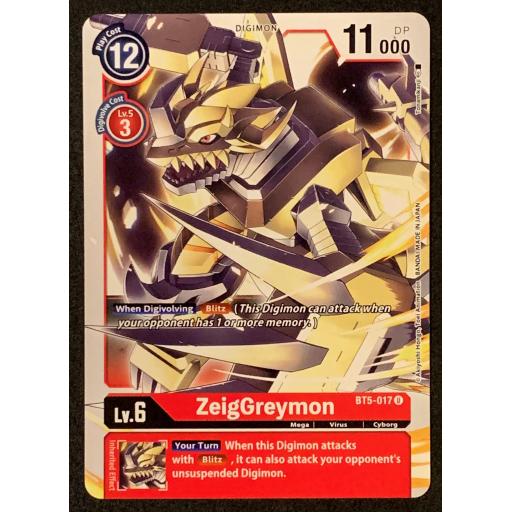 ZeigGreymon | BT5-017 U