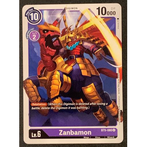 Zanbamon | BT5-080 U