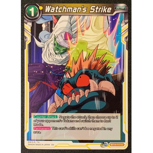 Watchmans Strike | BT14-117 C | Common