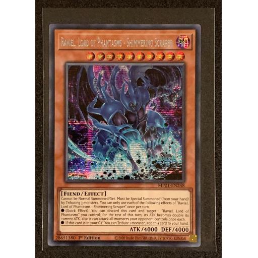 Raviel , Lord of Phantamas Shimmering Scaper | MP21-EN248 | Secret Rare