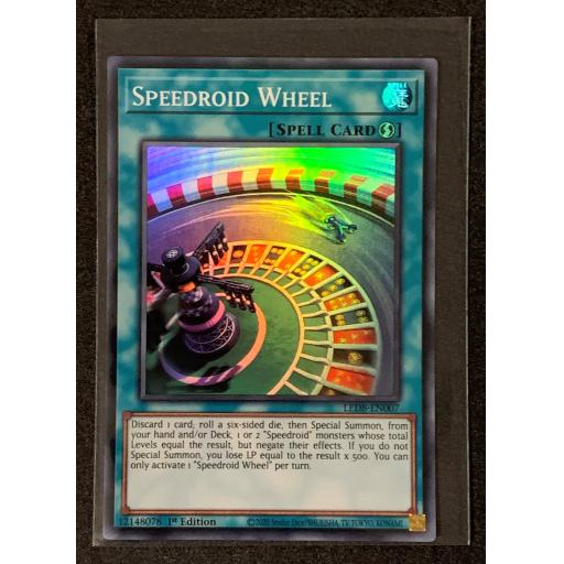 Speedroid Wheel | LED8-EN007 | 1st Edition | Super Rare