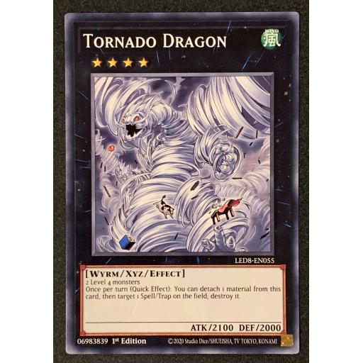 Tornado Dragon | LED8-EN055 | 1st Edition | Common
