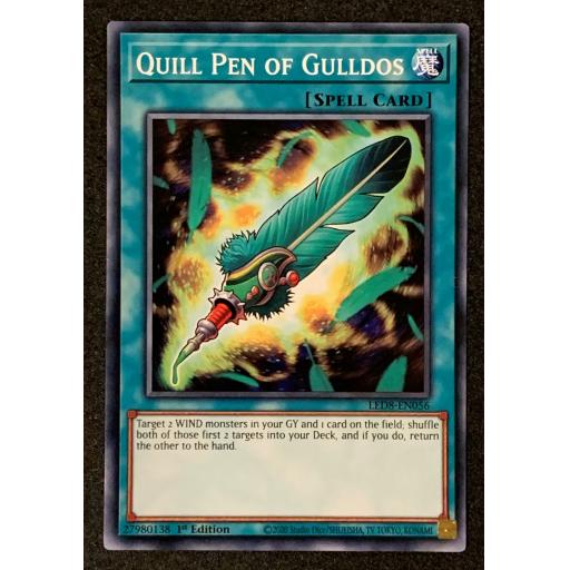Quill Pen of Gulldos | LED8-EN056 | 1st Edition | Common
