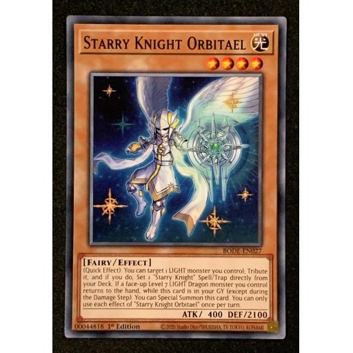 Starry Knight Orbitael | BODE-EN027 | 1st Edition | Common