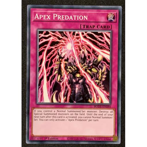 Apex Predation | BODE-EN084 | 1st Edition | Common