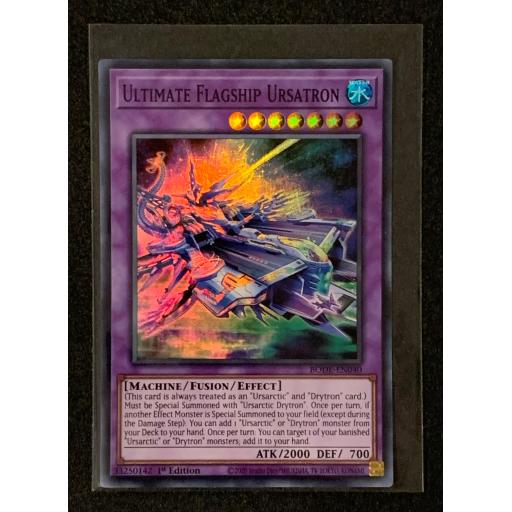 Ultimate Flagship Ursatron | BODE-EN040 | 1st Edition | Super Rare