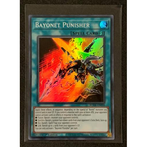 Bayonet Punisher | BODE-EN098 | 1st Edition | Super Rare