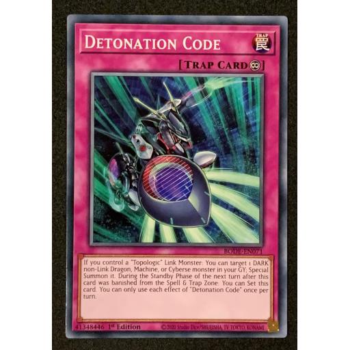 Detonation Code | BODE-EN071 | 1st Edition | Common