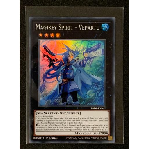 Migikey Spirit - Vepartu | BODE-EN047 | 1st Edition | Super Rare