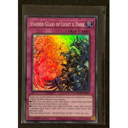 Stained Glass of Light & Dark | BODE-EN078 | 1st Edition | Super Rare