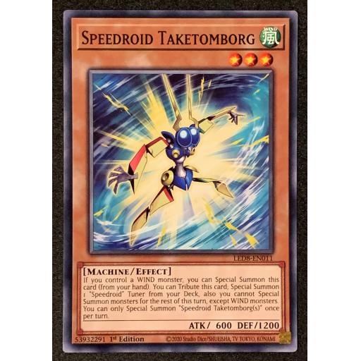 Speedroid Taketomborg | LED8-EN011 | 1st Edition | Common