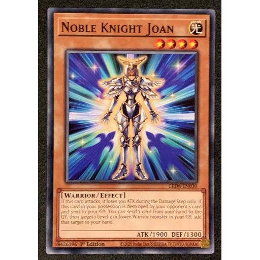 Noble Knight Joan | LED8-EN030 | 1st Edition | Common