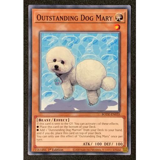 Outstanding Dog Mary | BODE-EN035 | 1st Edition | Common