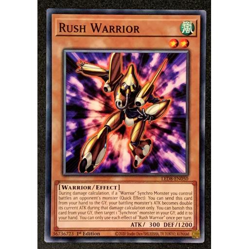 Rush Warrior | LED8-EN050 | 1st Edition | Common