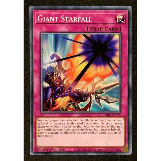 Giant Starfall | BODE-EN079 | 1st Edition | Common