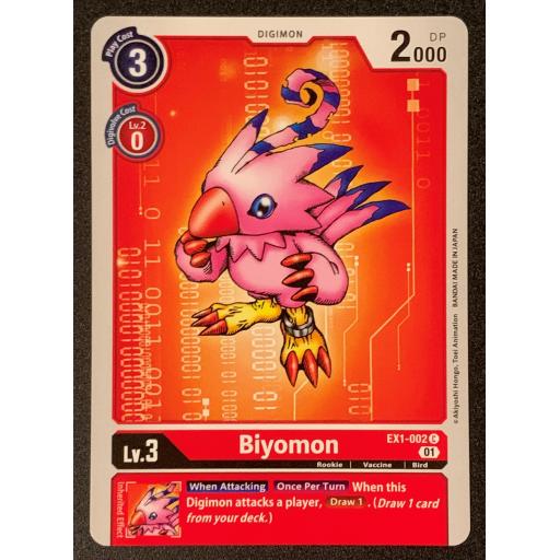 Biyomon | EX1-002 C | Common