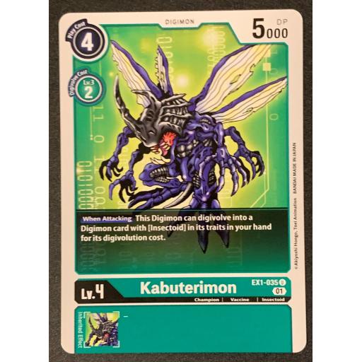 Kabuterimon | EX1-035 U | Uncommon
