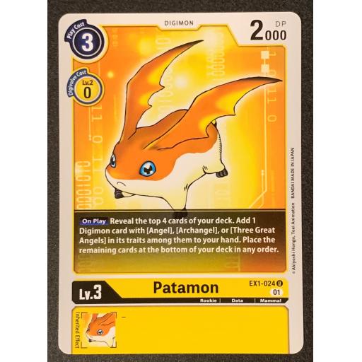 Patamon | EX1-024 U | Uncommon