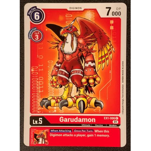 Garudamon | EX1-006 C | Common