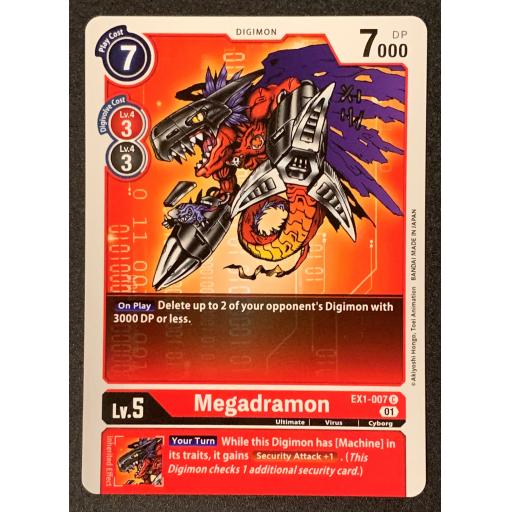 Megadramon | EX1-007 C | Common