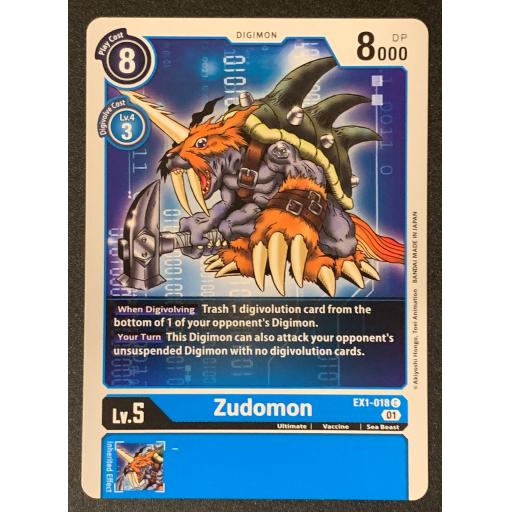 Zudomon | EX1-018 C | Common