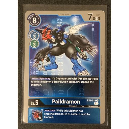 Paildramon | EX1-019 R | Rare