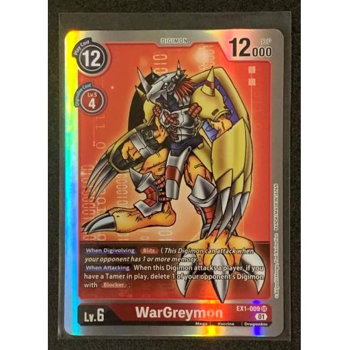 WarGreymon | EX1-009 SR | Super Rare