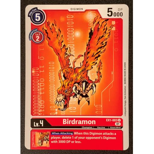 Birdramon | EX1-003 U | Uncommon
