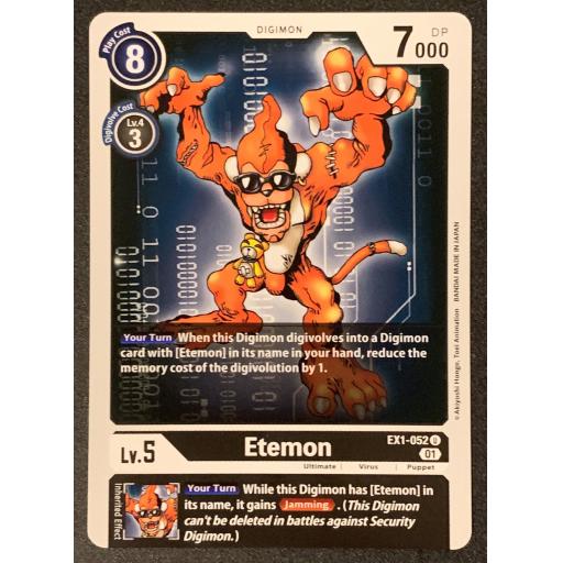 Etamon | EX1-052 U | Uncommon