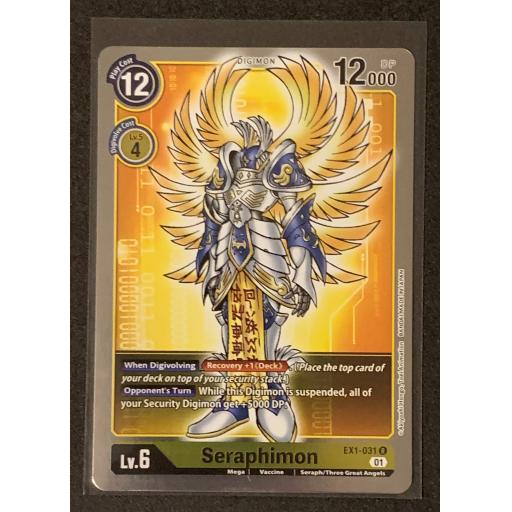 Seraphimon | EX1-031 R | Rare