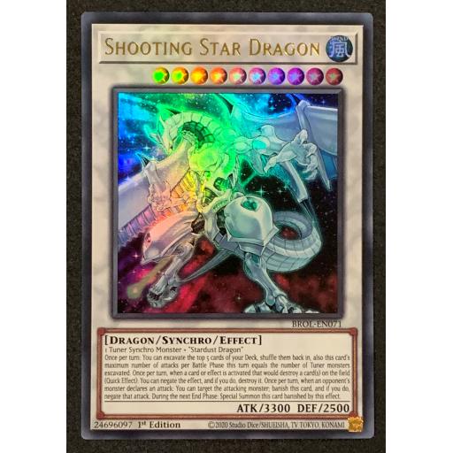Shooting Star Dragon | BROL-EN071 | 1st Edition | Ultra Rare