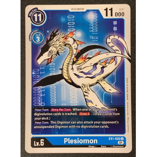 Plesiomon | EX1-020 U | Uncommon
