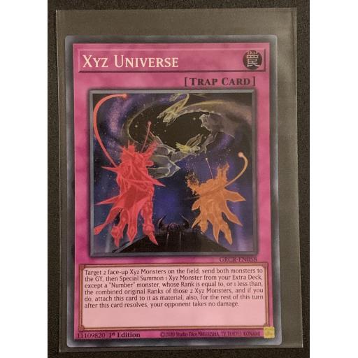 XYZ Universe | GRCR-EN058 | 1st Edition | Super Rare