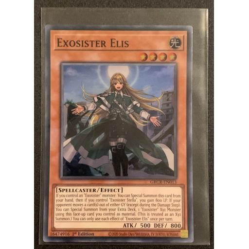 Exosister Elis | GRCR-EN013 | 1st Edition | Super Rare