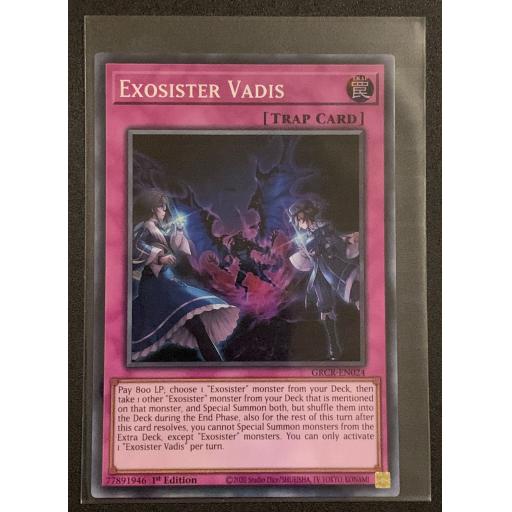 Exosister Vadis | GRCR-EN024 | 1st Edition | Super Rare