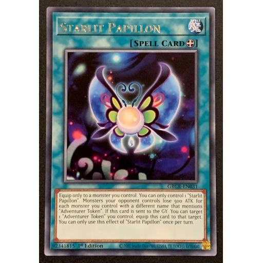 Starlit Papillon | GRCR-EN031 | 1st Edition | Rare