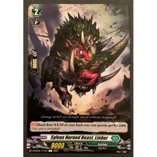 Sylvan Horned Beast, Linbur | D-BT03/111EN C