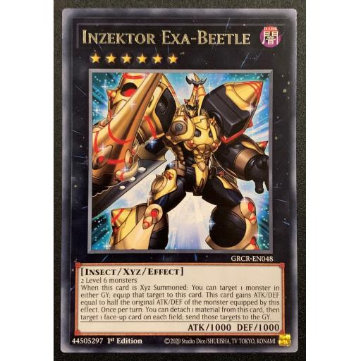 Inzektor Exa-Beetle | GRCR-EN048 | 1st Edition | Rare