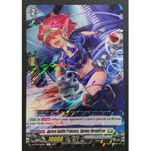 Aurora Battle Princess, Survey Vermillion | D-BT03/039EN R