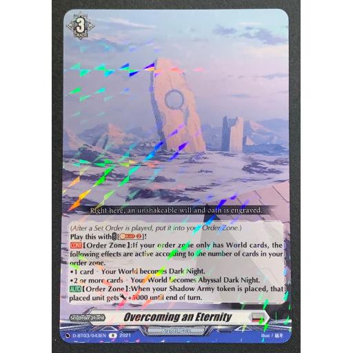 Overcoming an Eternity | D-BT03/043EN R