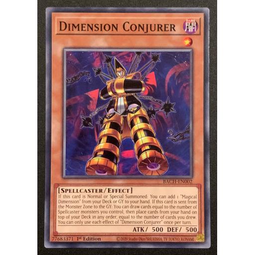 Dimension Conjurer | BACH-EN002 | Common | 1st Edition