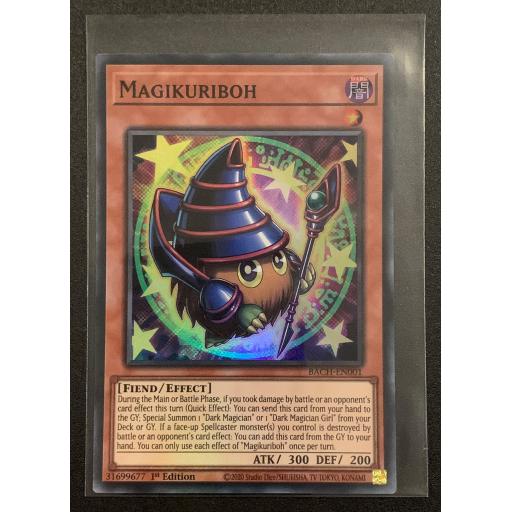 Magikuriboh | BACH-EN001 | Super Rare | 1st Edition